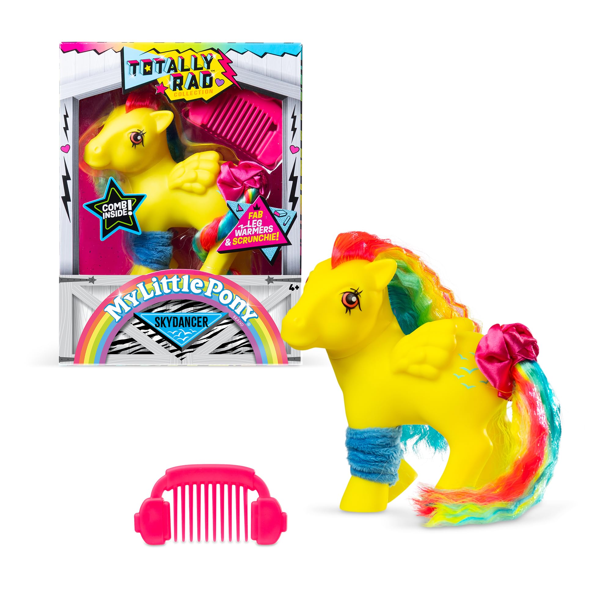 Basic Fun My Little Pony Totally Rad Skydancer, Retro 80s Neon
